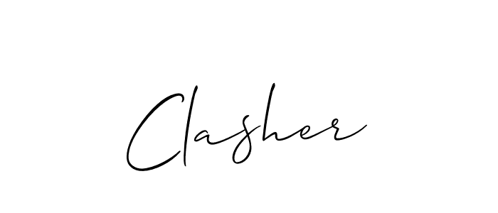 You can use this online signature creator to create a handwritten signature for the name Clasher. This is the best online autograph maker. Clasher signature style 2 images and pictures png