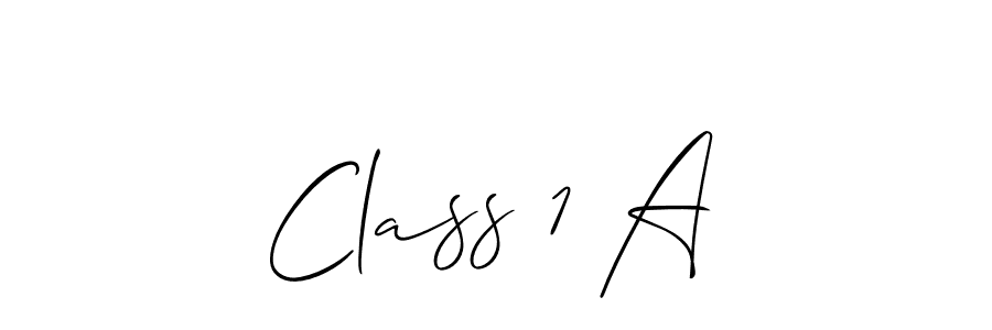 Class 1 A stylish signature style. Best Handwritten Sign (Allison_Script) for my name. Handwritten Signature Collection Ideas for my name Class 1 A. Class 1 A signature style 2 images and pictures png