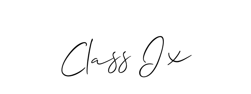 if you are searching for the best signature style for your name Class Ix. so please give up your signature search. here we have designed multiple signature styles  using Allison_Script. Class Ix signature style 2 images and pictures png
