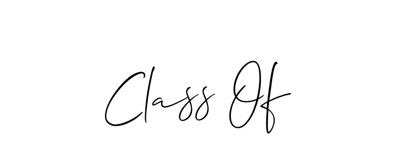 Make a beautiful signature design for name Class Of. Use this online signature maker to create a handwritten signature for free. Class Of signature style 2 images and pictures png