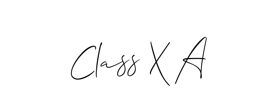 Class X A stylish signature style. Best Handwritten Sign (Allison_Script) for my name. Handwritten Signature Collection Ideas for my name Class X A. Class X A signature style 2 images and pictures png