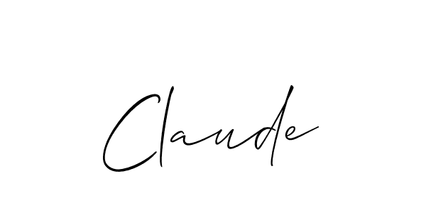 You should practise on your own different ways (Allison_Script) to write your name (Claude) in signature. don't let someone else do it for you. Claude signature style 2 images and pictures png