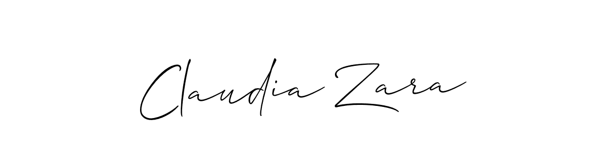 Make a short Claudia Zara signature style. Manage your documents anywhere anytime using Allison_Script. Create and add eSignatures, submit forms, share and send files easily. Claudia Zara signature style 2 images and pictures png