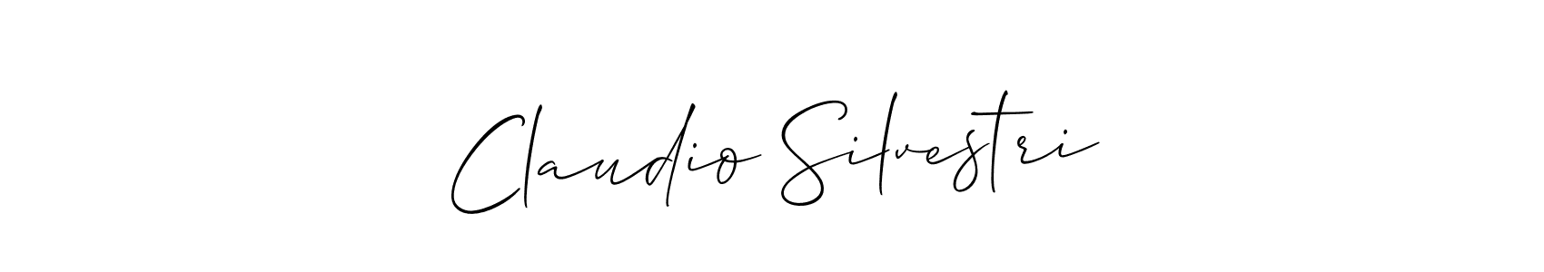 Make a beautiful signature design for name Claudio Silvestri. Use this online signature maker to create a handwritten signature for free. Claudio Silvestri signature style 2 images and pictures png