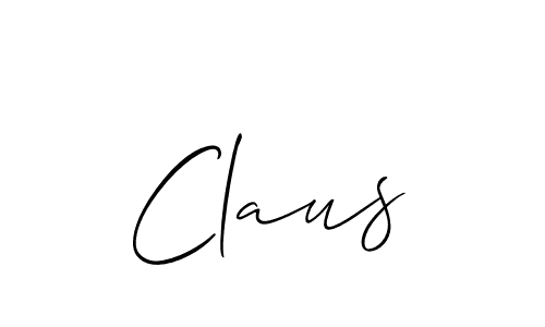 Make a beautiful signature design for name Claus. Use this online signature maker to create a handwritten signature for free. Claus signature style 2 images and pictures png