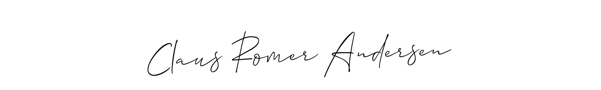 Make a beautiful signature design for name Claus Romer Andersen. Use this online signature maker to create a handwritten signature for free. Claus Romer Andersen signature style 2 images and pictures png