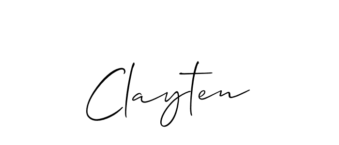 Once you've used our free online signature maker to create your best signature Allison_Script style, it's time to enjoy all of the benefits that Clayten name signing documents. Clayten signature style 2 images and pictures png