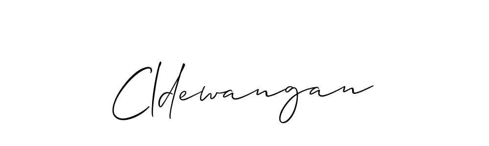 if you are searching for the best signature style for your name Cldewangan. so please give up your signature search. here we have designed multiple signature styles  using Allison_Script. Cldewangan signature style 2 images and pictures png