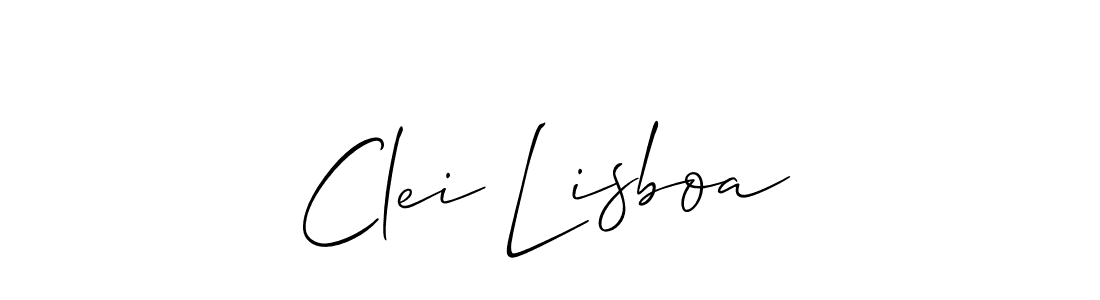 Here are the top 10 professional signature styles for the name Clei Lisboa. These are the best autograph styles you can use for your name. Clei Lisboa signature style 2 images and pictures png