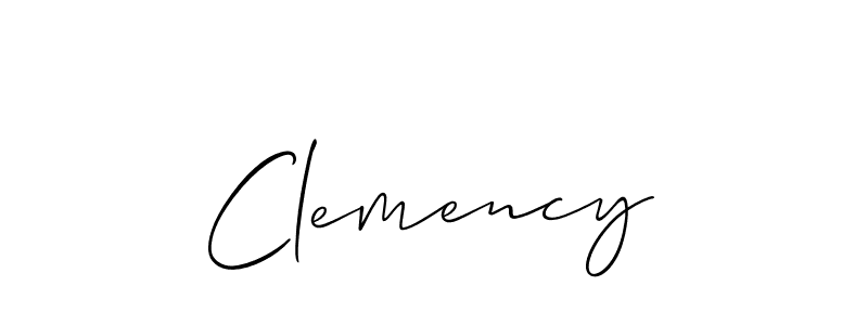 Best and Professional Signature Style for Clemency. Allison_Script Best Signature Style Collection. Clemency signature style 2 images and pictures png