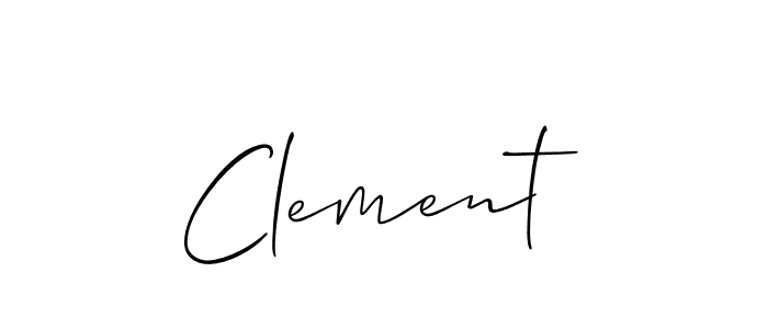 Also we have Clement name is the best signature style. Create professional handwritten signature collection using Allison_Script autograph style. Clement signature style 2 images and pictures png