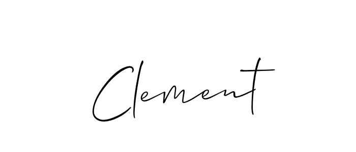 Also we have Clement name is the best signature style. Create professional handwritten signature collection using Allison_Script autograph style. Clement signature style 2 images and pictures png