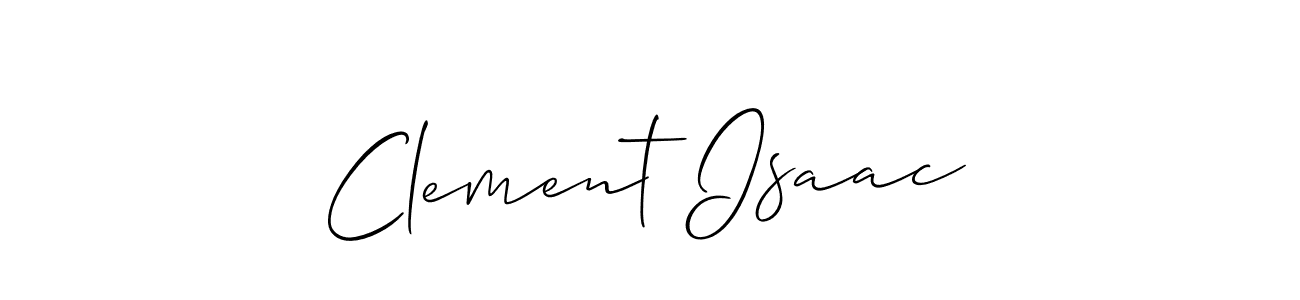 Once you've used our free online signature maker to create your best signature Allison_Script style, it's time to enjoy all of the benefits that Clement Isaac name signing documents. Clement Isaac signature style 2 images and pictures png