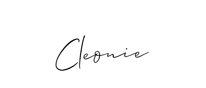 Once you've used our free online signature maker to create your best signature Allison_Script style, it's time to enjoy all of the benefits that Cleonie name signing documents. Cleonie signature style 2 images and pictures png