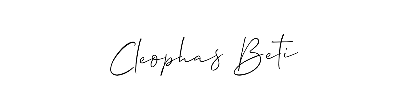 You can use this online signature creator to create a handwritten signature for the name Cleophas Beti. This is the best online autograph maker. Cleophas Beti signature style 2 images and pictures png