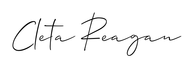 How to Draw Cleta Reagan signature style? Allison_Script is a latest design signature styles for name Cleta Reagan. Cleta Reagan signature style 2 images and pictures png