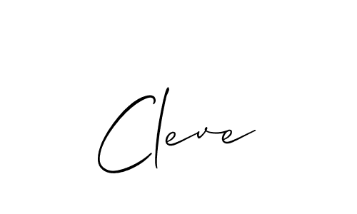 if you are searching for the best signature style for your name Cleve. so please give up your signature search. here we have designed multiple signature styles  using Allison_Script. Cleve signature style 2 images and pictures png