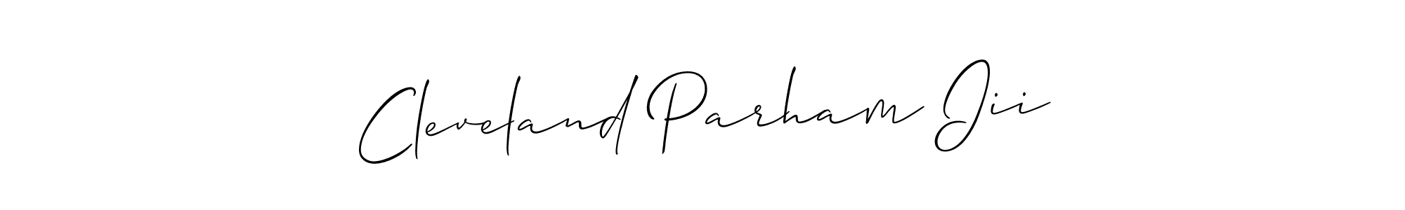 Once you've used our free online signature maker to create your best signature Allison_Script style, it's time to enjoy all of the benefits that Cleveland Parham Iii name signing documents. Cleveland Parham Iii signature style 2 images and pictures png