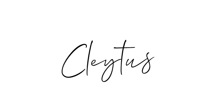 Make a beautiful signature design for name Cleytus. Use this online signature maker to create a handwritten signature for free. Cleytus signature style 2 images and pictures png