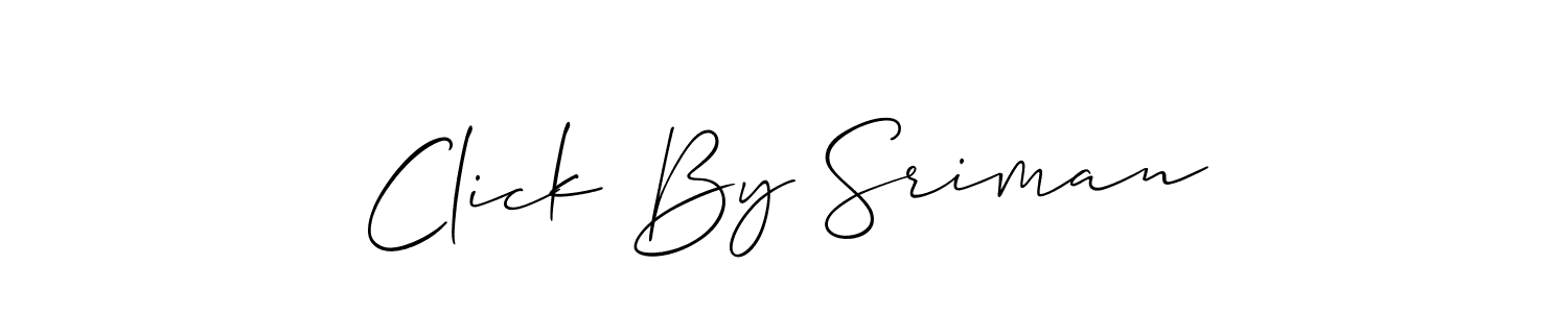 Check out images of Autograph of Click By Sriman name. Actor Click By Sriman Signature Style. Allison_Script is a professional sign style online. Click By Sriman signature style 2 images and pictures png