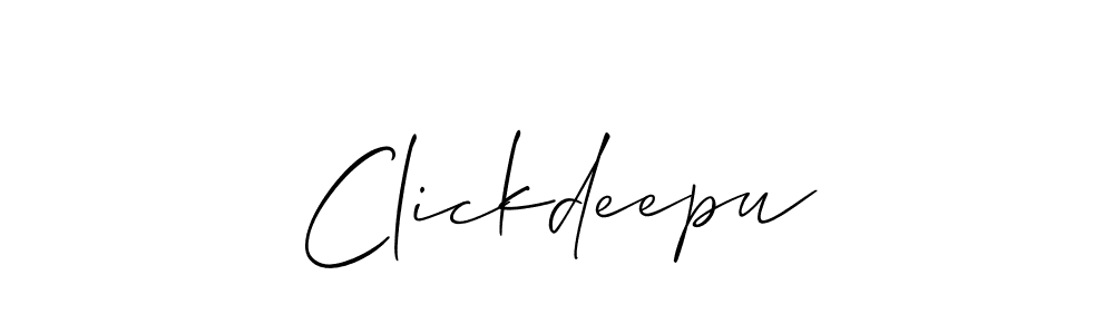 Once you've used our free online signature maker to create your best signature Allison_Script style, it's time to enjoy all of the benefits that Clickdeepu name signing documents. Clickdeepu signature style 2 images and pictures png