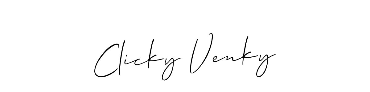 See photos of Clicky Venky official signature by Spectra . Check more albums & portfolios. Read reviews & check more about Allison_Script font. Clicky Venky signature style 2 images and pictures png