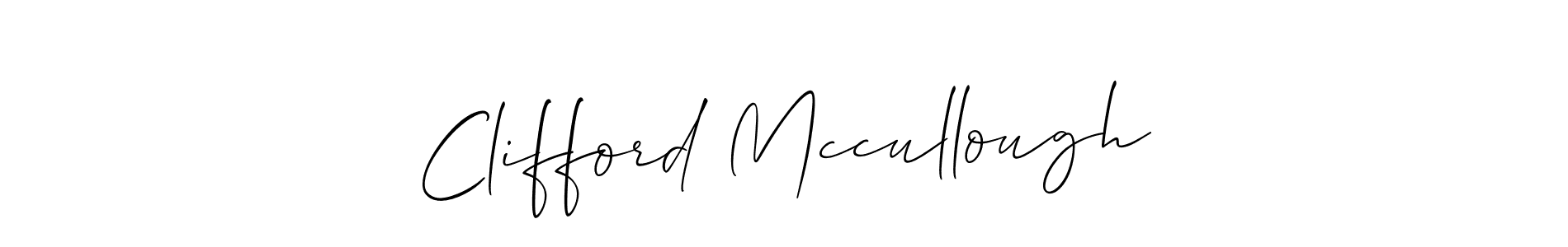 How to Draw Clifford Mccullough signature style? Allison_Script is a latest design signature styles for name Clifford Mccullough. Clifford Mccullough signature style 2 images and pictures png