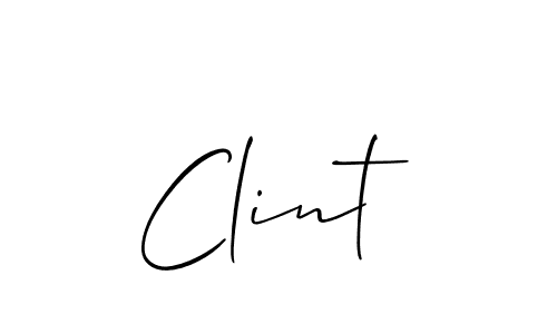 Similarly Allison_Script is the best handwritten signature design. Signature creator online .You can use it as an online autograph creator for name Clint. Clint signature style 2 images and pictures png