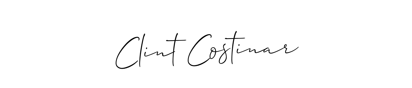 You can use this online signature creator to create a handwritten signature for the name Clint Costinar. This is the best online autograph maker. Clint Costinar signature style 2 images and pictures png