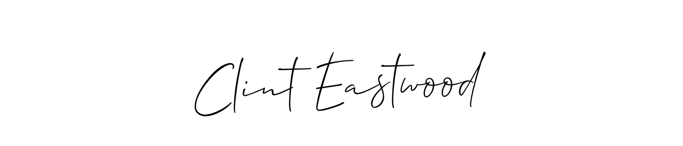 Also we have Clint Eastwood name is the best signature style. Create professional handwritten signature collection using Allison_Script autograph style. Clint Eastwood signature style 2 images and pictures png