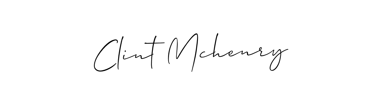 How to Draw Clint Mchenry signature style? Allison_Script is a latest design signature styles for name Clint Mchenry. Clint Mchenry signature style 2 images and pictures png