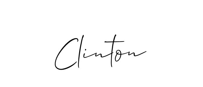 How to make Clinton name signature. Use Allison_Script style for creating short signs online. This is the latest handwritten sign. Clinton signature style 2 images and pictures png