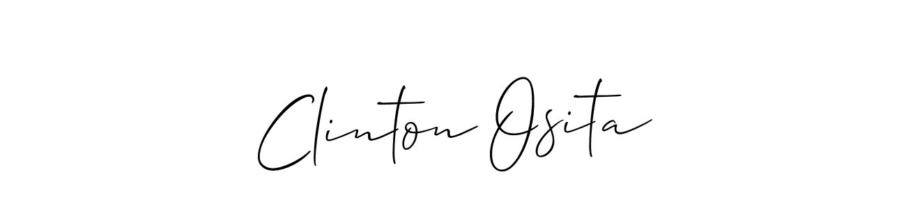 Here are the top 10 professional signature styles for the name Clinton Osita. These are the best autograph styles you can use for your name. Clinton Osita signature style 2 images and pictures png
