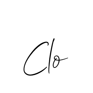 It looks lik you need a new signature style for name Clo. Design unique handwritten (Allison_Script) signature with our free signature maker in just a few clicks. Clo signature style 2 images and pictures png