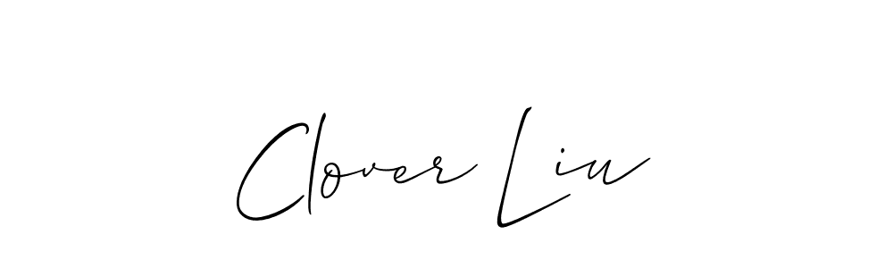 You can use this online signature creator to create a handwritten signature for the name Clover Liu. This is the best online autograph maker. Clover Liu signature style 2 images and pictures png