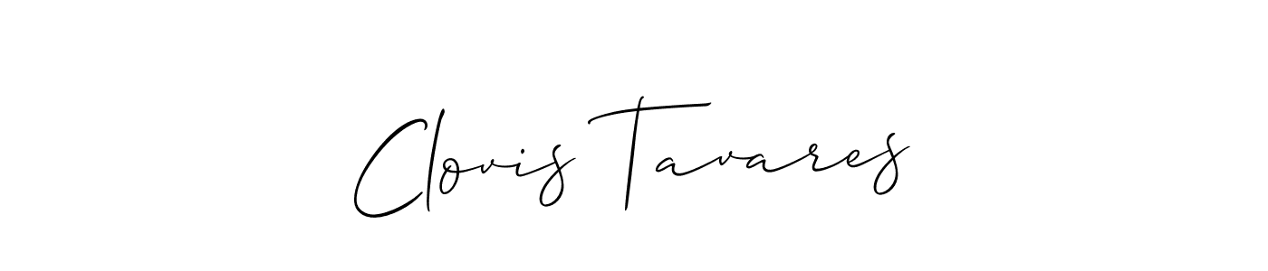 Check out images of Autograph of Clovis Tavares name. Actor Clovis Tavares Signature Style. Allison_Script is a professional sign style online. Clovis Tavares signature style 2 images and pictures png