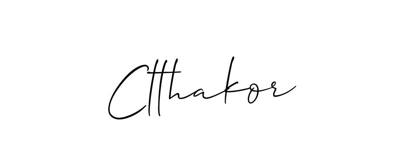 How to make Clthakor name signature. Use Allison_Script style for creating short signs online. This is the latest handwritten sign. Clthakor signature style 2 images and pictures png