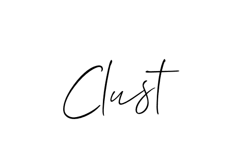 Best and Professional Signature Style for Clust. Allison_Script Best Signature Style Collection. Clust signature style 2 images and pictures png