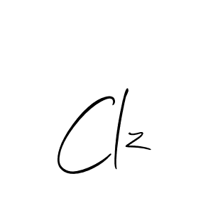 Make a beautiful signature design for name Clz. Use this online signature maker to create a handwritten signature for free. Clz signature style 2 images and pictures png