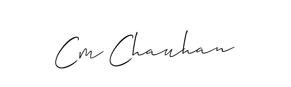 Here are the top 10 professional signature styles for the name Cm Chauhan. These are the best autograph styles you can use for your name. Cm Chauhan signature style 2 images and pictures png