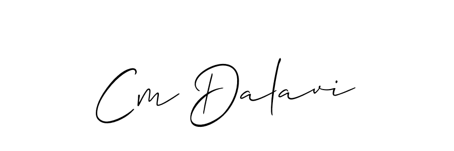 You can use this online signature creator to create a handwritten signature for the name Cm Dalavi. This is the best online autograph maker. Cm Dalavi signature style 2 images and pictures png