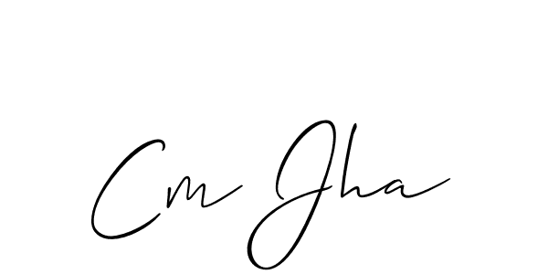 This is the best signature style for the Cm Jha name. Also you like these signature font (Allison_Script). Mix name signature. Cm Jha signature style 2 images and pictures png