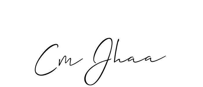 This is the best signature style for the Cm Jhaa name. Also you like these signature font (Allison_Script). Mix name signature. Cm Jhaa signature style 2 images and pictures png