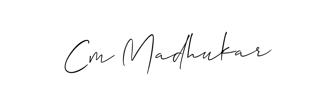 Here are the top 10 professional signature styles for the name Cm Madhukar. These are the best autograph styles you can use for your name. Cm Madhukar signature style 2 images and pictures png