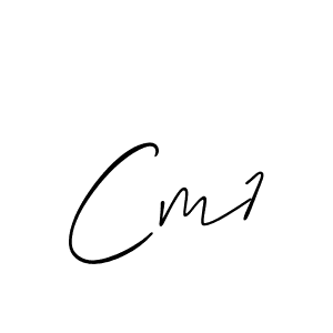 Also You can easily find your signature by using the search form. We will create Cm1 name handwritten signature images for you free of cost using Allison_Script sign style. Cm1 signature style 2 images and pictures png