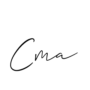 if you are searching for the best signature style for your name Cma. so please give up your signature search. here we have designed multiple signature styles  using Allison_Script. Cma signature style 2 images and pictures png