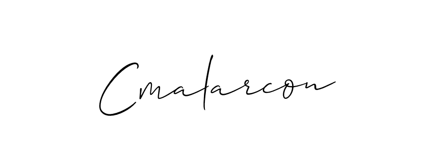 Best and Professional Signature Style for Cmalarcon. Allison_Script Best Signature Style Collection. Cmalarcon signature style 2 images and pictures png