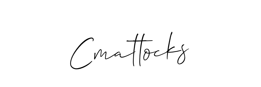 Best and Professional Signature Style for Cmattocks. Allison_Script Best Signature Style Collection. Cmattocks signature style 2 images and pictures png