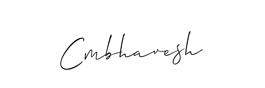 Create a beautiful signature design for name Cmbhavesh. With this signature (Allison_Script) fonts, you can make a handwritten signature for free. Cmbhavesh signature style 2 images and pictures png