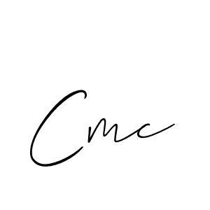 Also we have Cmc name is the best signature style. Create professional handwritten signature collection using Allison_Script autograph style. Cmc signature style 2 images and pictures png